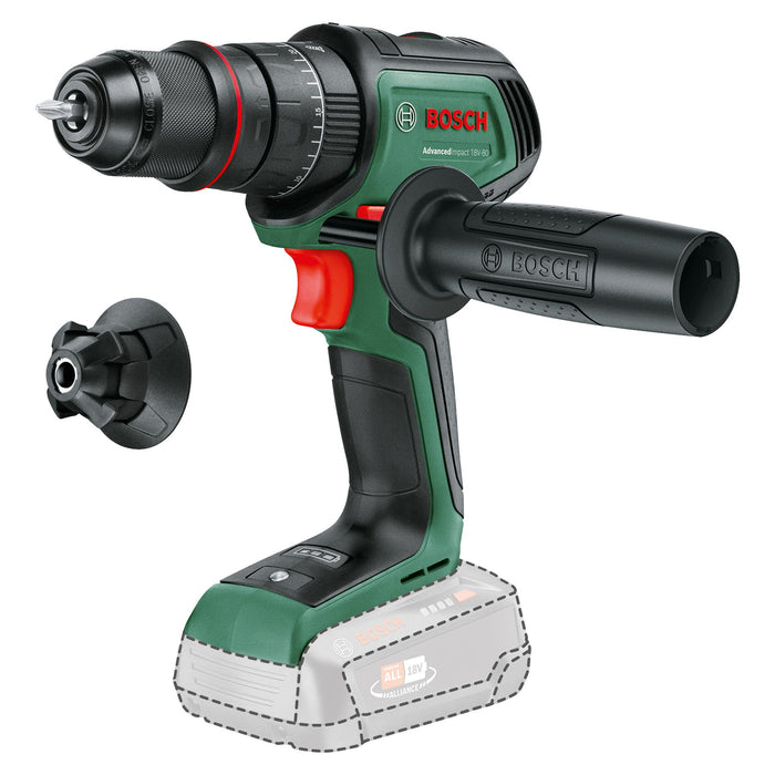 BOSCH AdvancedImpact 18V-80 QuickSnap - Akku-bušilica sa udarcima Adv.Impact 18V (06039E2100) Madras doo Beograd Madras doo Beograd