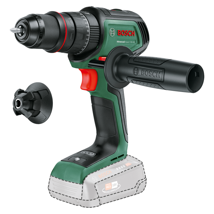 BOSCH AdvancedImpact 18V-80 QuickSnap - Akku-bušilica sa udarcima Adv.Impact 18V (06039E2100) Madras doo Beograd Madras doo Beograd