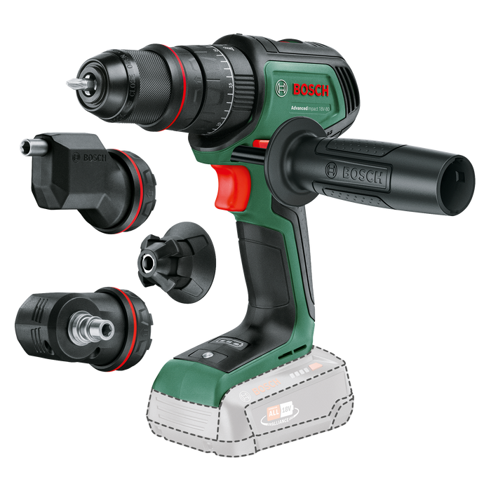 BOSCH AdvancedImpact 18V-80 QuickSnap - Akku-bušilica sa udarcima Adv.Impact 18V (06039E2103) Madras doo Beograd Madras doo Beograd