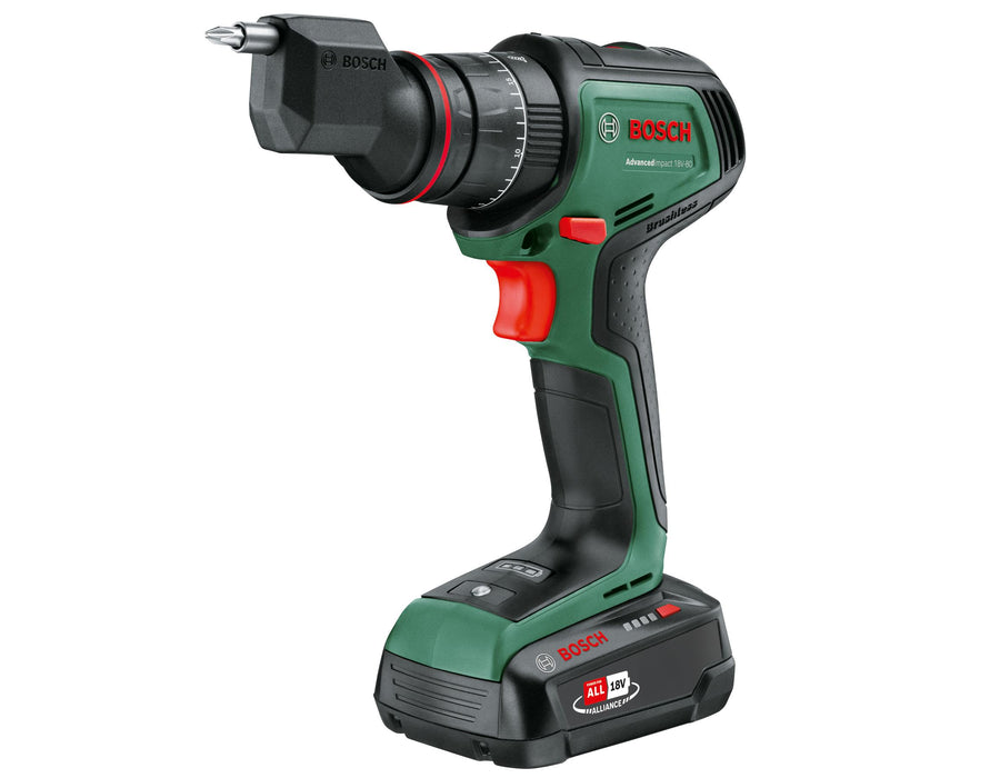 BOSCH AdvancedImpact 18V-80 QuickSnap - Akku-bušilica sa udarcima Adv.Impact 18V (06039E2104) Madras doo Beograd Madras doo Beograd