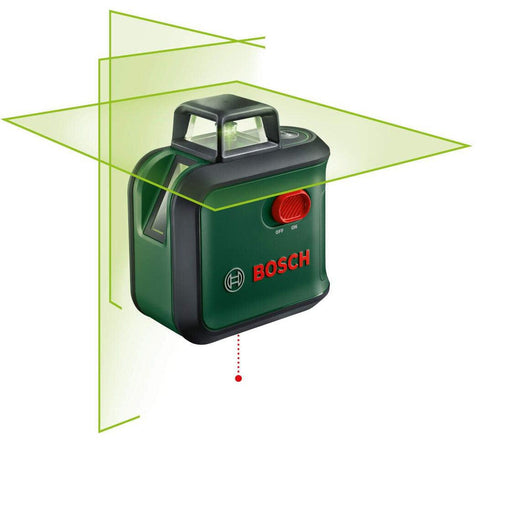 Bosch AdvancedLevel 360 samonivelišući laser za linije sa zelenim zrakom; 3 linije (0603663B03) Linijski laser 360° BOSCH BOSCH-0603663B03 Madras doo Beograd