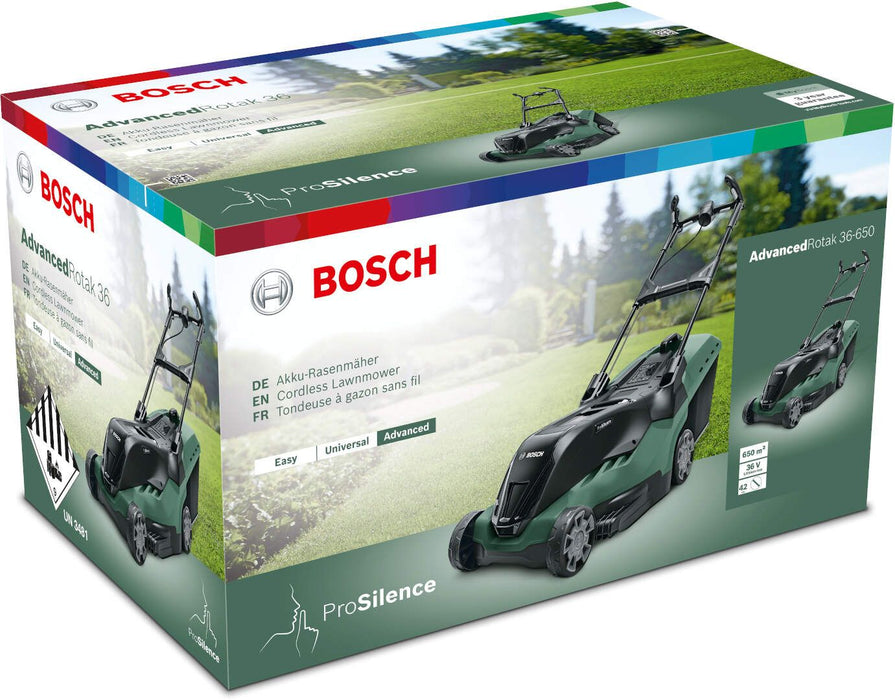 Bosch AdvancedRotak 36-650 akumulatorska kosilica 36V Brushless motor bez četkica; 1x4,0Ah (06008B9605) Aku kosilica BOSCH BOSCH-06008B9605 Madras doo Beograd