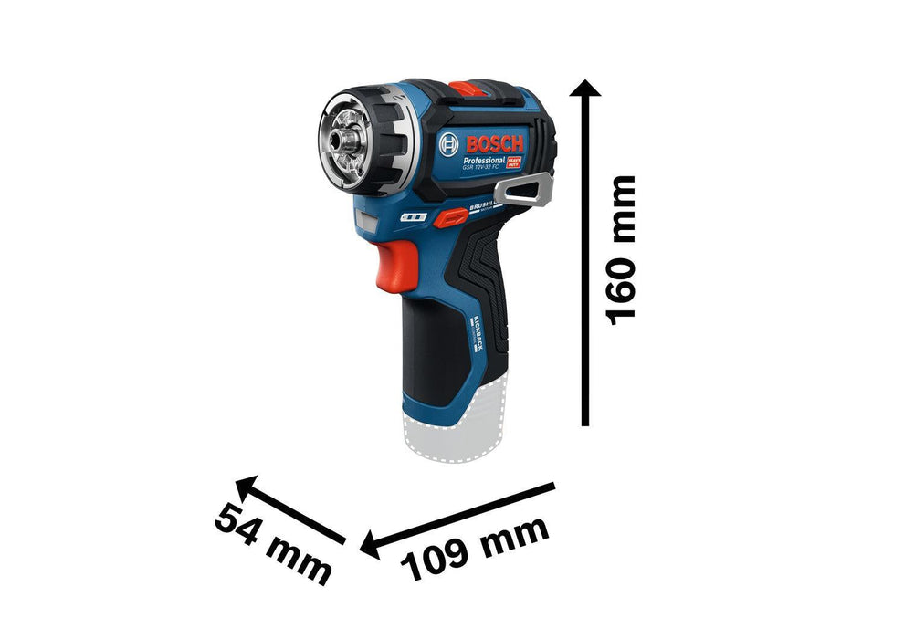 BOSCH Akku-bušilica i uvrtanjač GSR 12V-32 FC (06019N7100) Madras doo Beograd Madras doo Beograd