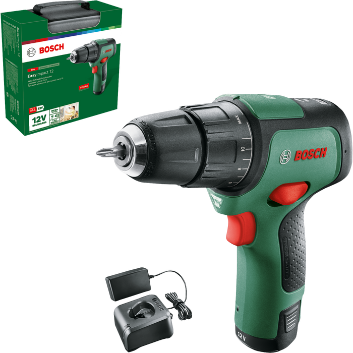 BOSCH Akku-bušilica sa udarcima EasyImpact 12 (06039B6104) Madras doo Beograd Madras doo Beograd