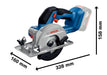 BOSCH Akku-kružna testera GKS 18V-51 (06019M3120) Madras doo Beograd Madras doo Beograd