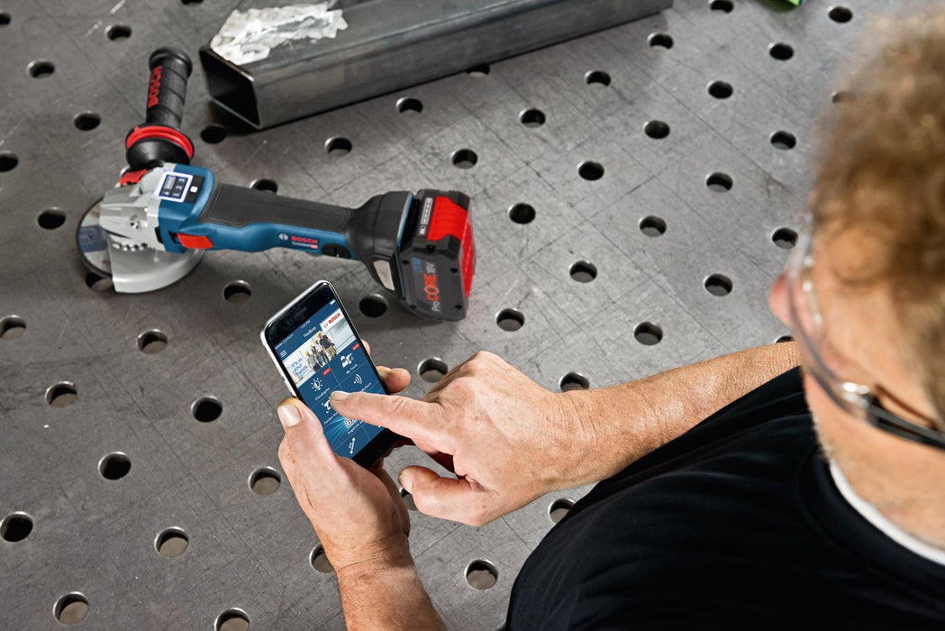 BOSCH Akku-ugaona brusilica GWS 18V-10 SC (06019G340E) Madras doo Beograd Madras doo Beograd