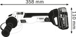BOSCH Akku-ugaona brusilica GWS 18V-10 SC (06019G340E) Madras doo Beograd Madras doo Beograd