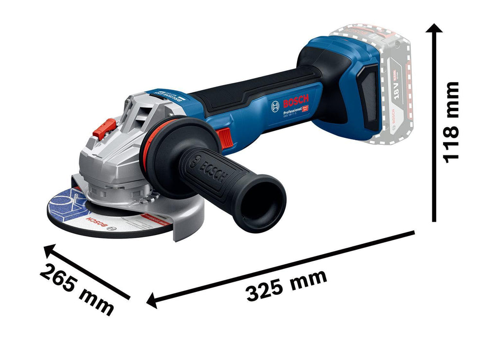 BOSCH Akku-ugaona brusilica GWS 18V-11 (06019N4101) Madras doo Beograd Madras doo Beograd