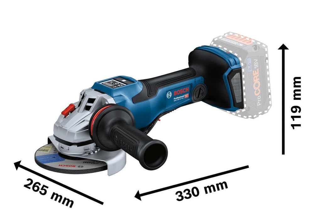 BOSCH Akku-ugaona brusilica GWS 18V-15 PSC (06019H6B00) Madras doo Beograd Madras doo Beograd