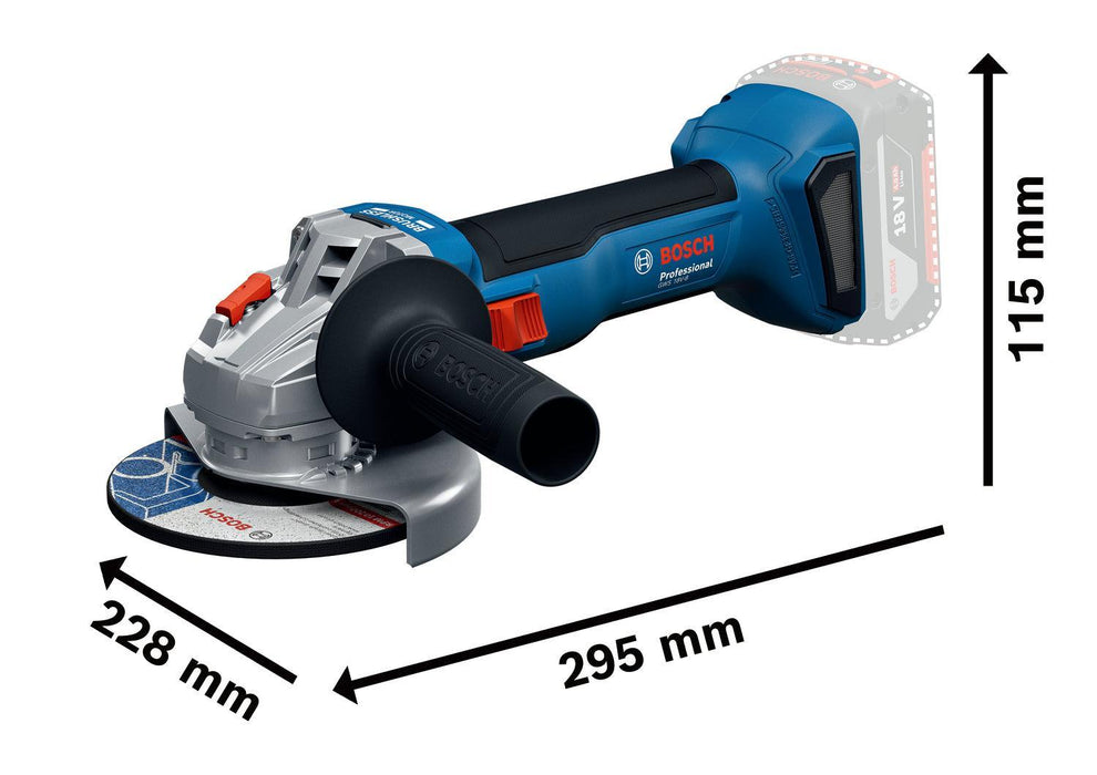 BOSCH Akku-ugaona brusilica GWS 18V-8 (06019N9021) Madras doo Beograd Madras doo Beograd