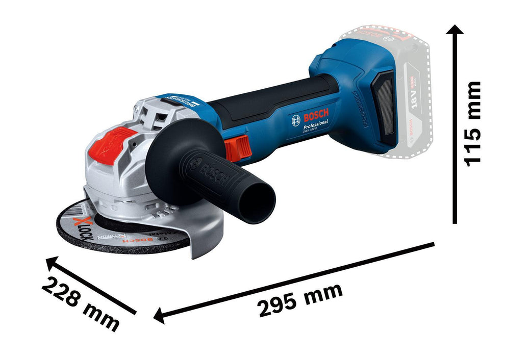 BOSCH Akku-ugaona brusilica GWX 18V-8 (06019N9100) Madras doo Beograd Madras doo Beograd