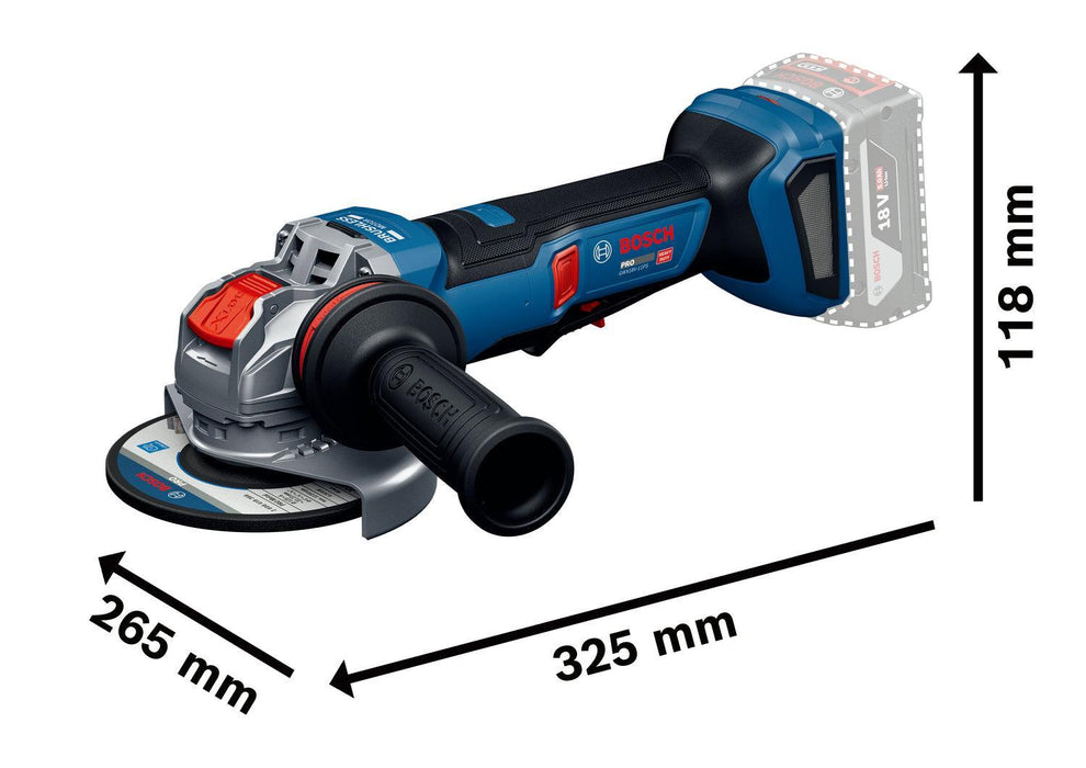 BOSCH Akku-ugaona brusilica GWX18V-11PS (06019N4400) Madras doo Beograd Madras doo Beograd