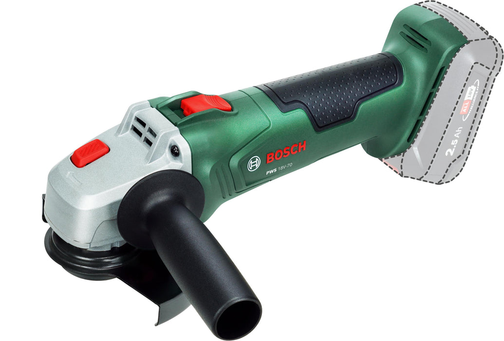 BOSCH Akku-ugaona brusilica PWS 18V-70 (06033E6000) Madras doo Beograd Madras doo Beograd