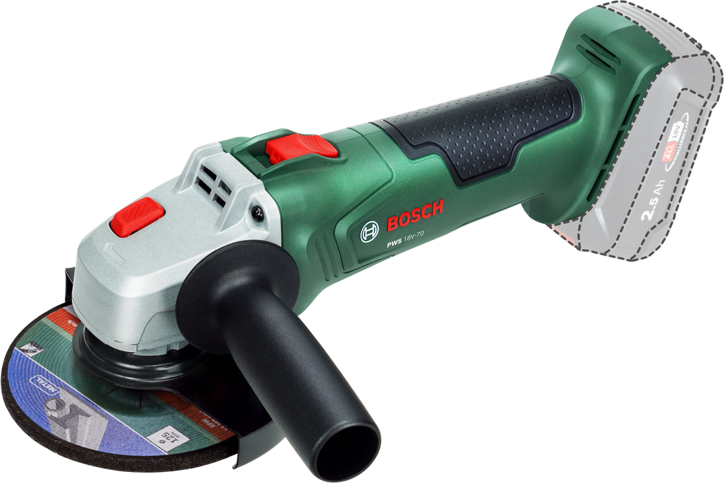 BOSCH Akku-ugaona brusilica PWS 18V-70 (06033E6001) Madras doo Beograd Madras doo Beograd