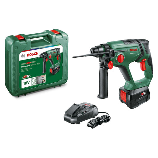 Bosch akumulatorski elektro-pneumatski čekić UniversalHammer 18V; 1x4,0 Ah (06039D6004) Aku SDS Plus bušilica BOSCH BOSCH-06039D6004 Madras doo Beograd