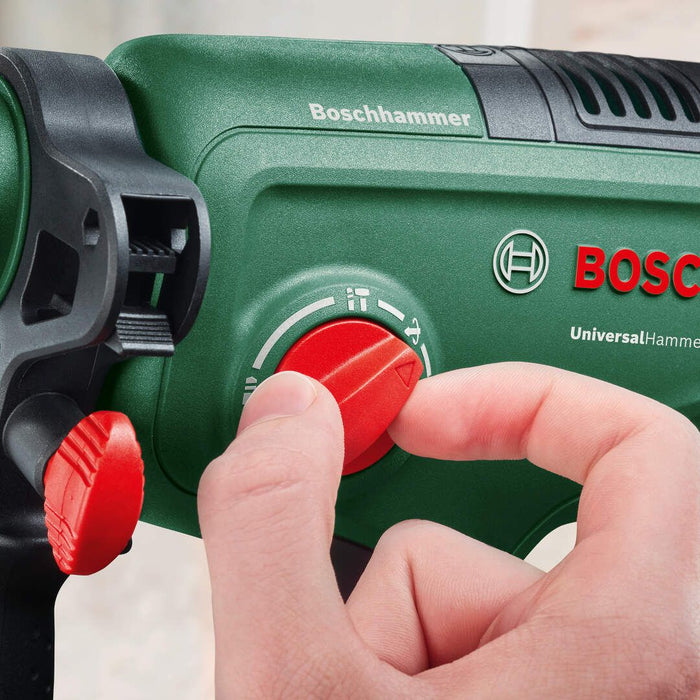 Bosch akumulatorski elektro-pneumatski čekić UniversalHammer 18V Solo + adapter; bez baterije i punjača (06039D6001) Aku SDS Plus bušilica BOSCH BOSCH-06039D6001 Madras doo Beograd