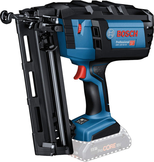 Bosch akumulatorski pištolj za eksere GNH 18V-64 M Professional 18V; 2 x ProCORE 18V 4,0 Ah + L-Boxx kofer (0601481003) Aku pištolj za eksere BOSCH BOSCH-0601481003 Madras doo Beograd