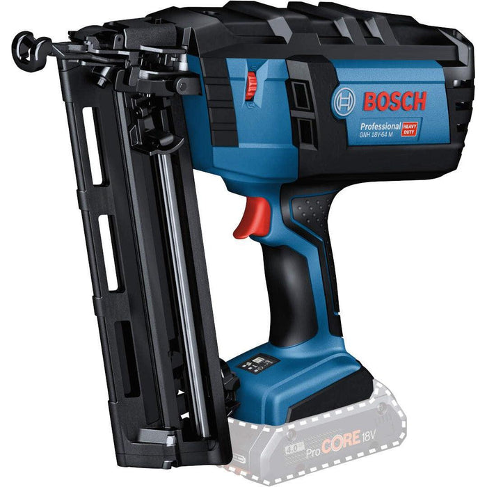 Bosch akumulatorski pištolj za eksere GNH 18V-64 M Professional 18V; Solo bez baterije i punjača (0601481000) Aku pištolj za eksere BOSCH BOSCH-0601481000 Madras doo Beograd