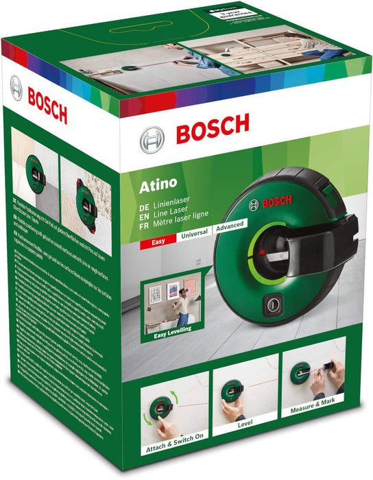 Bosch Atino linijski laser sa mernom trakom (0603663A00) Linijski laser BOSCH BOSCH-0603663A00 Madras doo Beograd