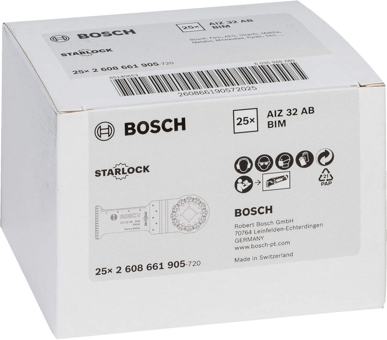 Bosch BIM list testere za uranjanje AIZ 32 AB Metal 32 x 50 mm - pakovanje od 25 komada - 2608661905 List testere za uranjanje BOSCH BOSCH-2608661905 Madras doo Beograd