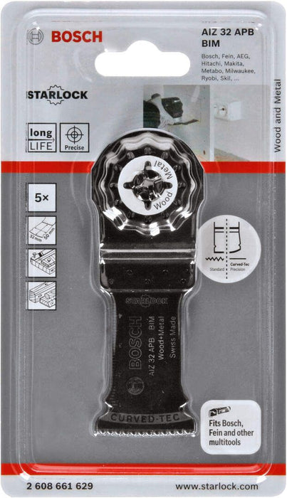 Bosch BIM list testere za uranjanje AIZ 32 APB Wood and Metal 50 x 32 mm - pakovanje od 5 komada - 2608661629 List testere za uranjanje BOSCH BOSCH-2608661629 Madras doo Beograd