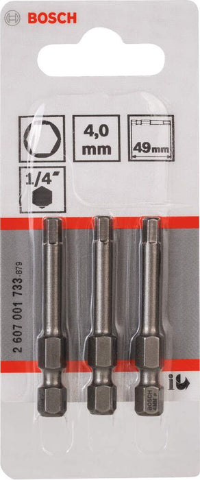 Bosch bit odvrtača ekstra-tvrdi HEX 4, 49 mm - 2607001733 Bit HEX BOSCH BOSCH-2607001733 Madras doo Beograd