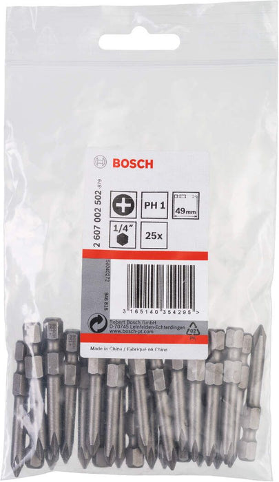 Bosch bit odvrtača ekstra-tvrdi PH 1, 49 mm - 2607002502 Bit PH1 BOSCH BOSCH-2607002502 Madras doo Beograd