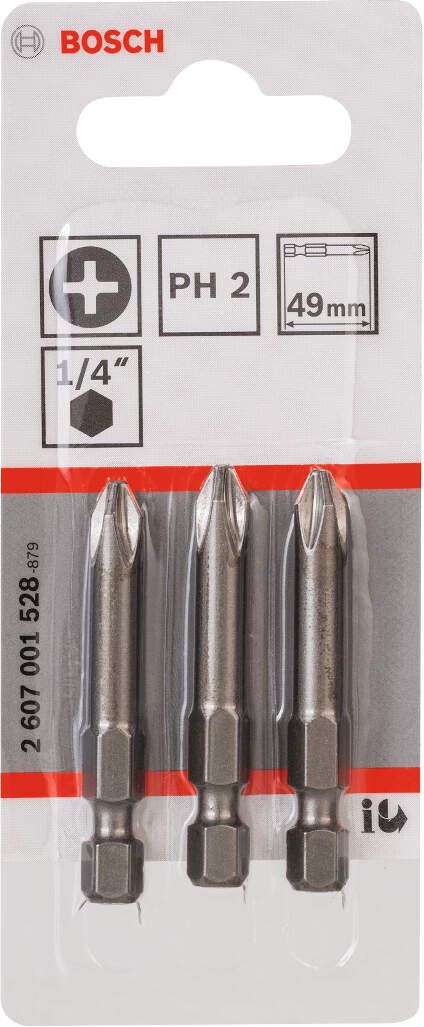 Bosch bit odvrtača ekstra-tvrdi PH 2, 49 mm - 2607001528 Bit PH2 BOSCH BOSCH-2607001528 Madras doo Beograd