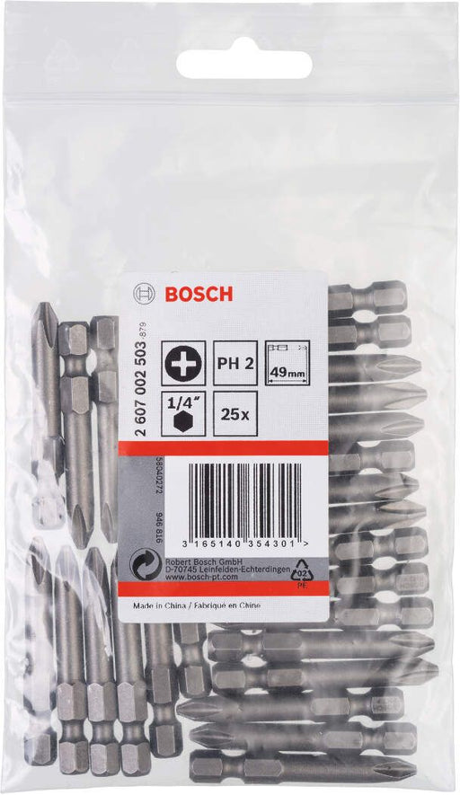 Bosch bit odvrtača ekstra-tvrdi PH 2, 49 mm - 2607002503 Bit PH2 BOSCH BOSCH-2607002503 Madras doo Beograd