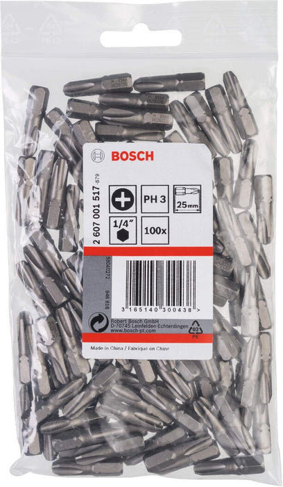 Bosch bit odvrtača ekstra-tvrdi PH 3, 25 mm - 2607001517 Bit PH3 BOSCH BOSCH-2607001517 Madras doo Beograd