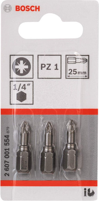 Bosch bit odvrtača ekstra-tvrdi PZ 1, 25 mm - 2607001554 Bit PZ1 BOSCH BOSCH-2607001554 Madras doo Beograd