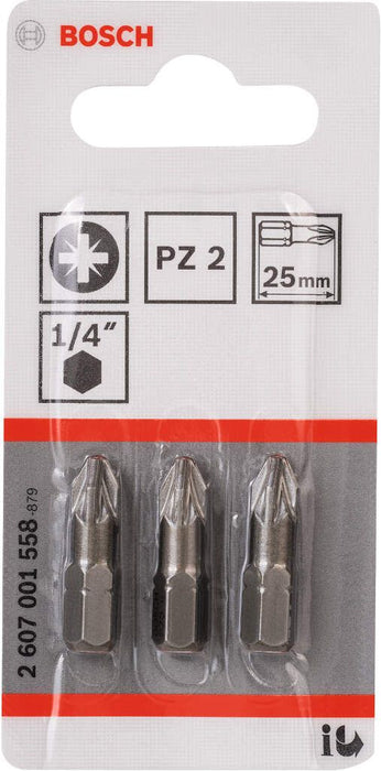 Bosch bit odvrtača ekstra-tvrdi PZ 2, 25 mm - 2607001558 Bit PZ2 BOSCH BOSCH-2607001558 Madras doo Beograd