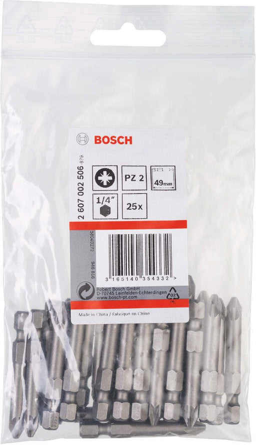 Bosch bit odvrtača ekstra-tvrdi PZ 2, 49 mm - 2607002506 Bit PZ2 BOSCH BOSCH-2607002506 Madras doo Beograd