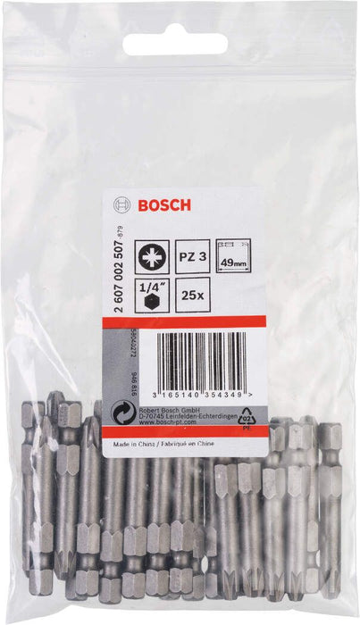 Bosch bit odvrtača ekstra-tvrdi PZ 3, 49 mm - 2607002507 Bit PZ3 BOSCH BOSCH-2607002507 Madras doo Beograd