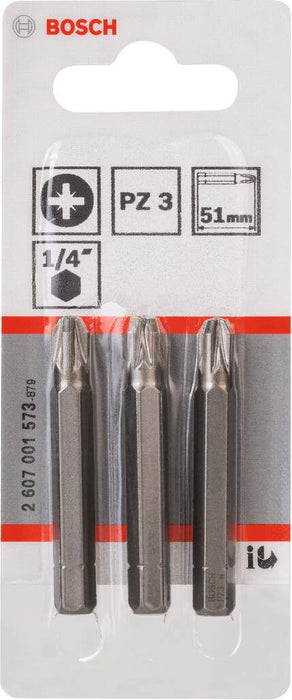 Bosch bit odvrtača ekstra-tvrdi PZ 3, 51 mm - 2607001573 Bit PZ3 BOSCH BOSCH-2607001573 Madras doo Beograd