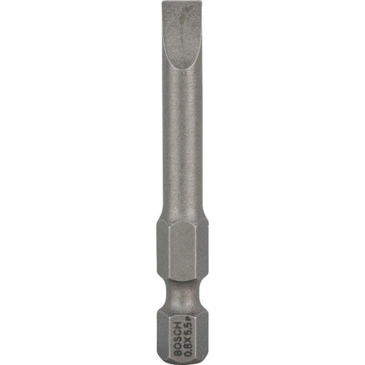 Bosch bit odvrtača ekstra-tvrdi S 0,8x5,5, 49 mm - 2607001479 Bit odvrtača eksera BOSCH BOSCH-2607001479 Madras doo Beograd