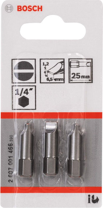 Bosch bit odvrtača ekstra-tvrdi S 1,2x6,5, 25 mm - 2607001466 Bit odvrtača eksera BOSCH BOSCH-2607001466 Madras doo Beograd