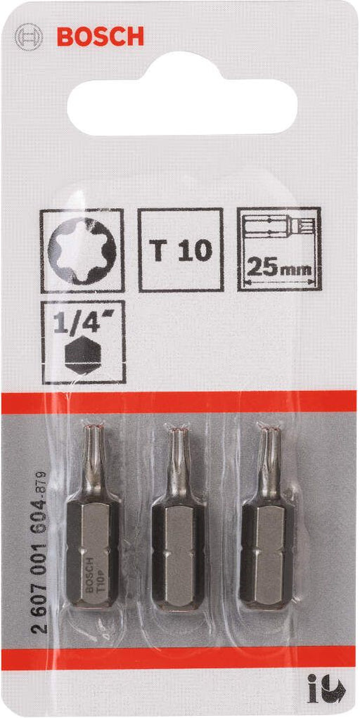 Bosch bit odvrtača ekstra-tvrdi T10, 25 mm - 2607001604 Bit odvrtača eksera BOSCH BOSCH-2607001604 Madras doo Beograd