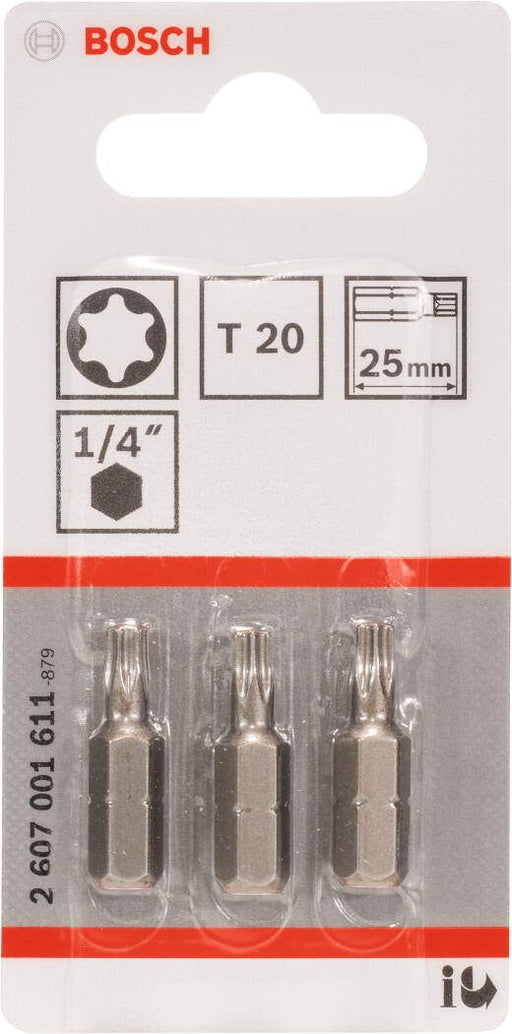 Bosch bit odvrtača ekstra-tvrdi T20, 25 mm - 2607001611 Bit odvrtača eksera BOSCH BOSCH-2607001611 Madras doo Beograd