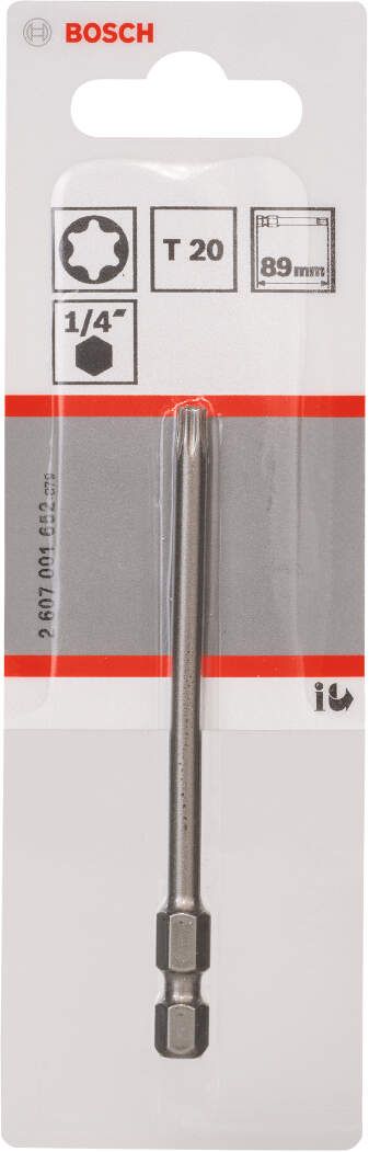 Bosch bit odvrtača ekstra-tvrdi T20, 89 mm - 2607001652 Bit odvrtača eksera BOSCH BOSCH-2607001652 Madras doo Beograd