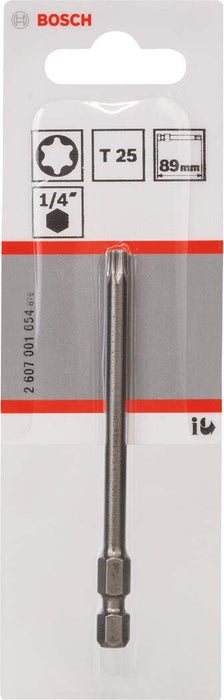 Bosch bit odvrtača ekstra-tvrdi T25, 89 mm - 2607001654 Bit odvrtača eksera BOSCH BOSCH-2607001654 Madras doo Beograd