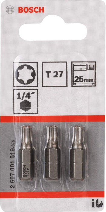 Bosch bit odvrtača ekstra-tvrdi T27, 25 mm - 2607001619 Bit odvrtača eksera BOSCH BOSCH-2607001619 Madras doo Beograd