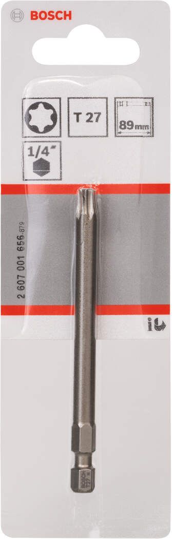 Bosch bit odvrtača ekstra-tvrdi T27, 89 mm - 2607001656 Bit odvrtača eksera BOSCH BOSCH-2607001656 Madras doo Beograd