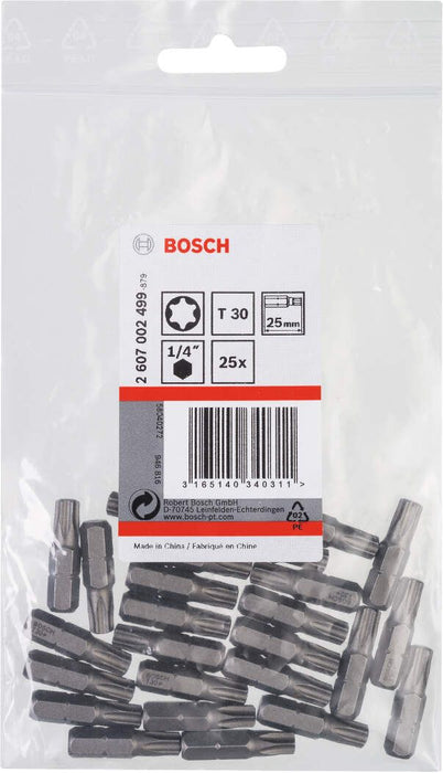 Bosch bit odvrtača ekstra-tvrdi T30, 25 mm - 2607002499 Bit odvrtača eksera BOSCH BOSCH-2607002499 Madras doo Beograd