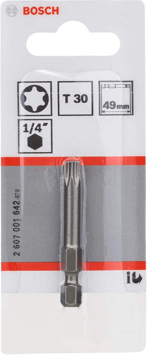 Bosch bit odvrtača ekstra-tvrdi T30, 49 mm - 2607001642 Bit odvrtača eksera BOSCH BOSCH-2607001642 Madras doo Beograd