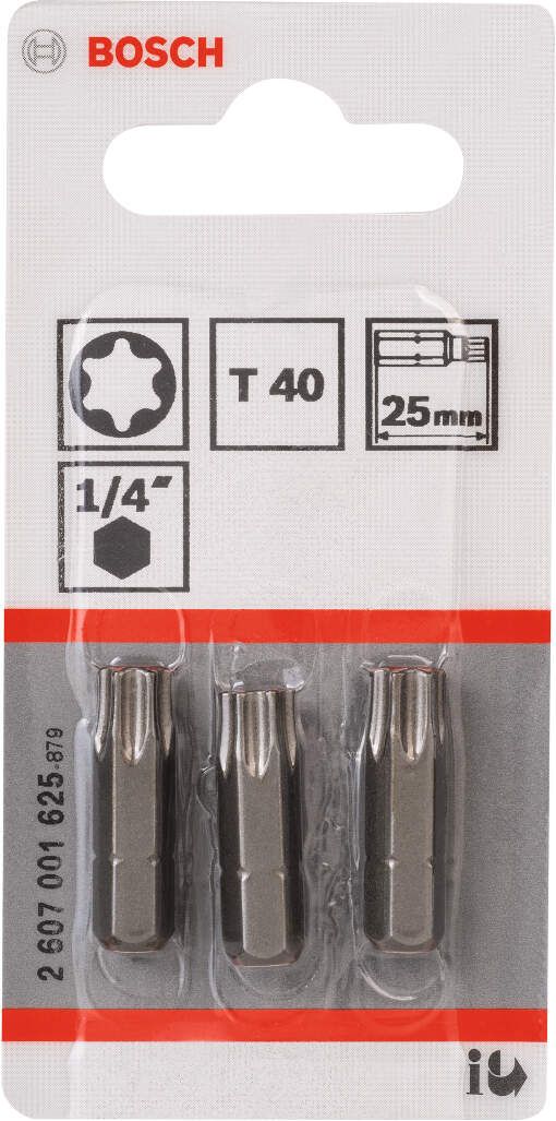 Bosch bit odvrtača ekstra-tvrdi T40, 25 mm - 2607001625 Bit odvrtača eksera BOSCH BOSCH-2607001625 Madras doo Beograd