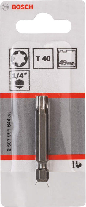 Bosch bit odvrtača ekstra-tvrdi T40, 49 mm - 2607001644 Bit odvrtača eksera BOSCH BOSCH-2607001644 Madras doo Beograd