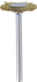 BOSCH Brass brush 19 mm (535) - Mesingana četka od 19 mm (535) (26150535JA) Madras doo Beograd Madras doo Beograd