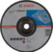 Bosch brusna ploča ispupčena Standard for Metal A 24 P BF, 230 mm, 22,23 mm, 6,0 mm - 2608603184 Brusna ploča BOSCH BOSCH-2608603184 Madras doo Beograd