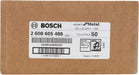 Bosch brusni fiber disk R444, Expert for Metal Prečnik 180 mm; granulacija 60 - 2608605486 Brusni fiber disk BOSCH BOSCH-2608605486 Madras doo Beograd